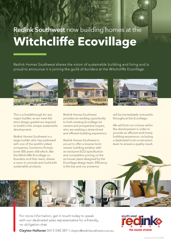 Redink Homes Southwest joins the Ecovillage 2