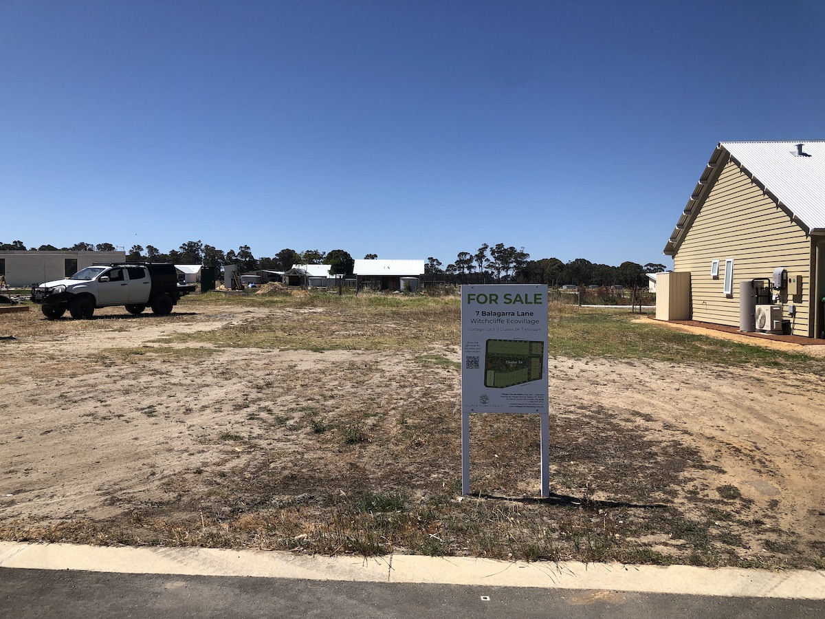 VHR Lots For Sale Witchcliffe Ecovillage