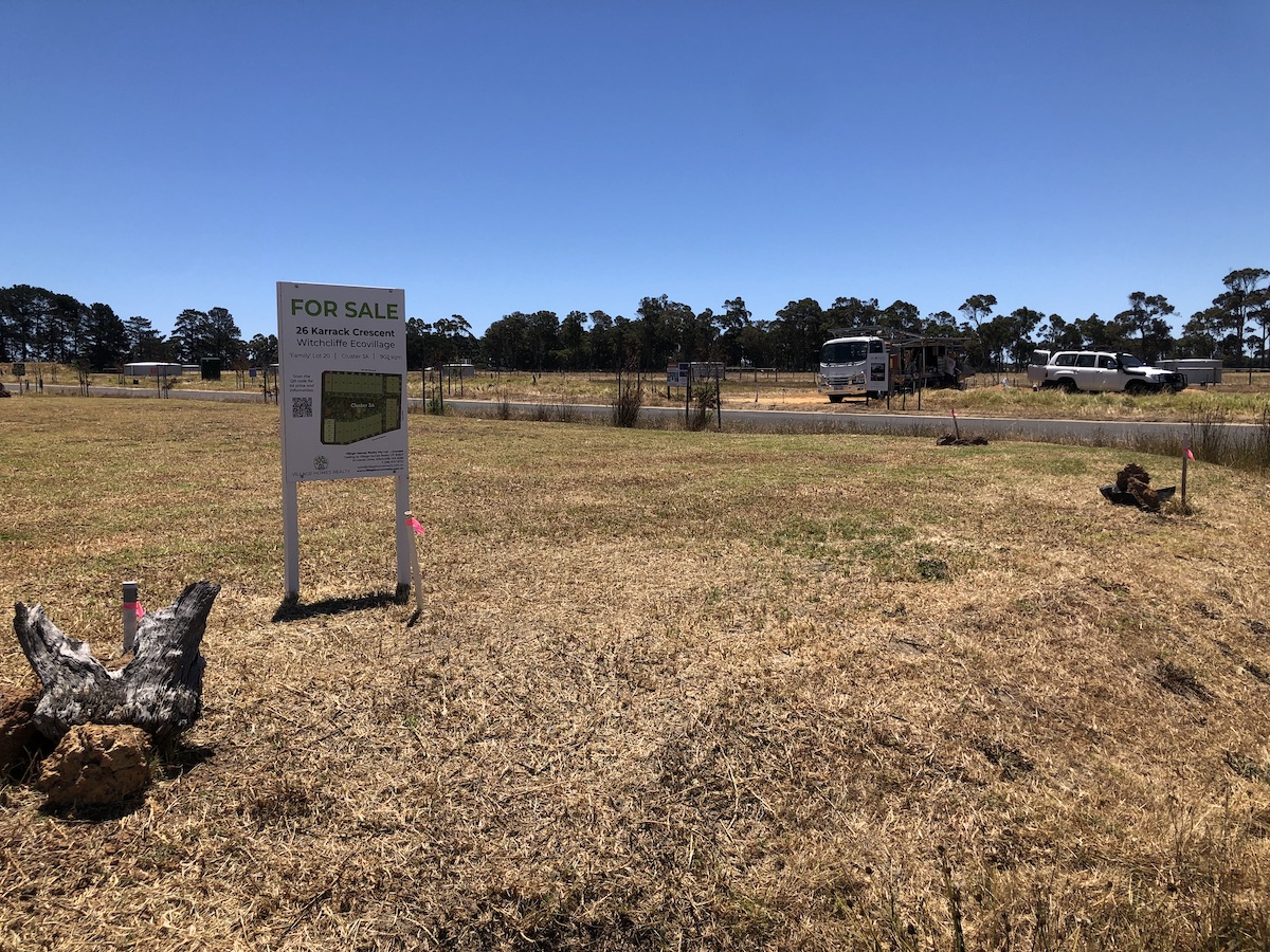 VHR Lots For Sale Witchcliffe Ecovillage