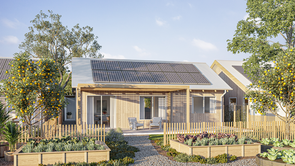 The pioneer pre designed ecovillage homes witchcliffe